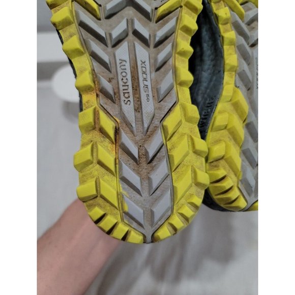 Saucony Womens Xodus ISO 3 S10449-1 Blue Running Shoes Sneakers Size 5 READ - Picture 8 of 10